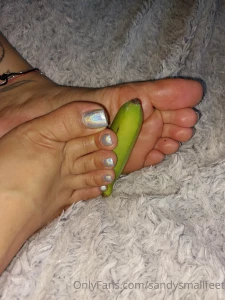 I am a giantess look how small bananas look comparing to my feet you part 7