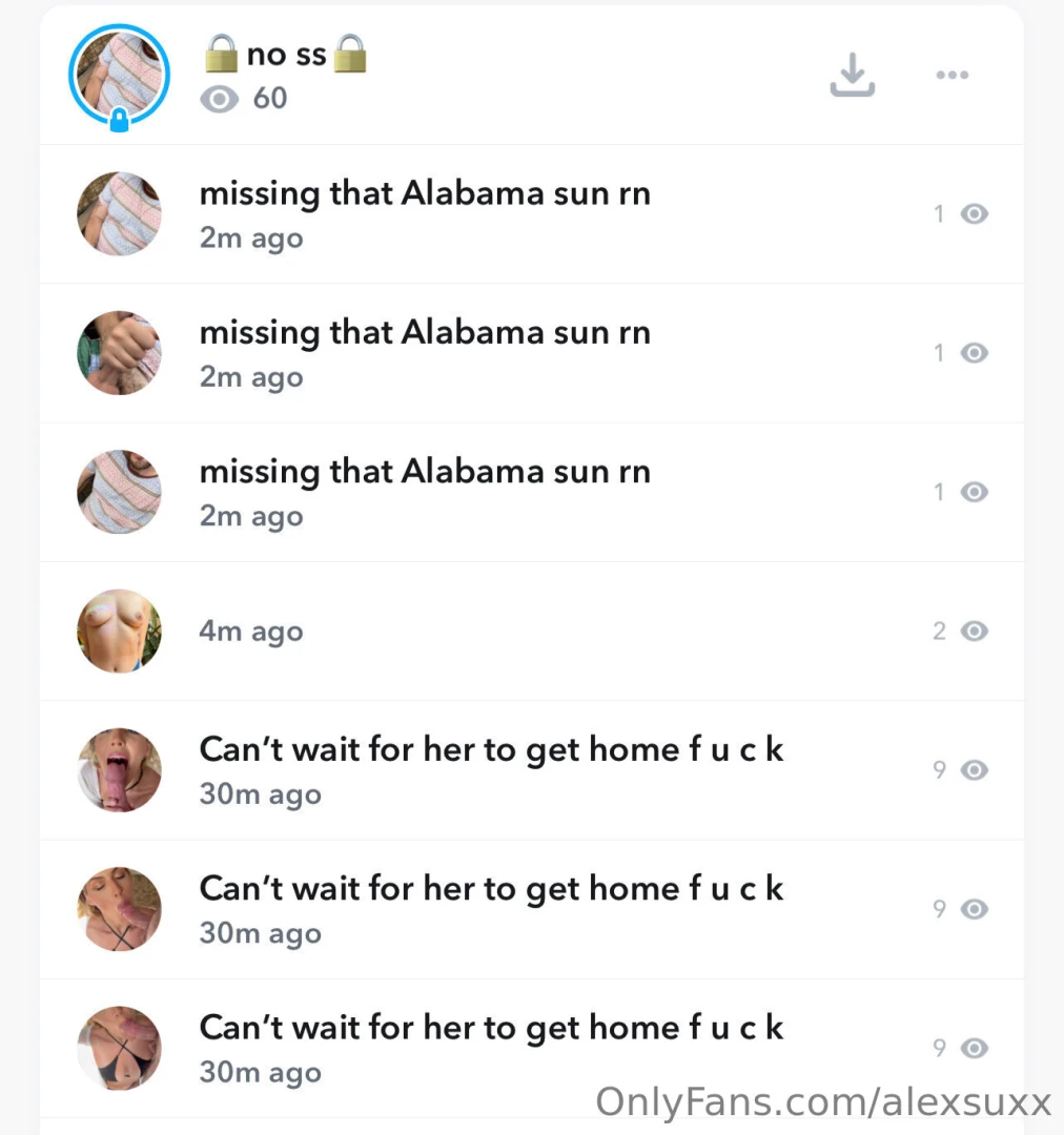 Hey my private snapchat story with savvysuxx and friends is 25 part 1 