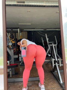 I bent over a bit much today in the gym lol