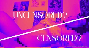 Try your luck censored or uncensored jerk off with goddess countdown