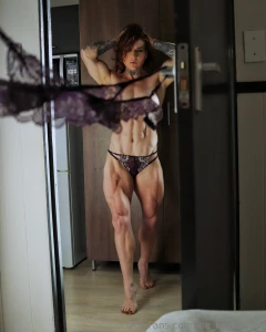 I want to wrap all my hard muscles around you