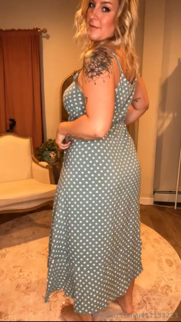 Check your dm s for a peak under the dress 