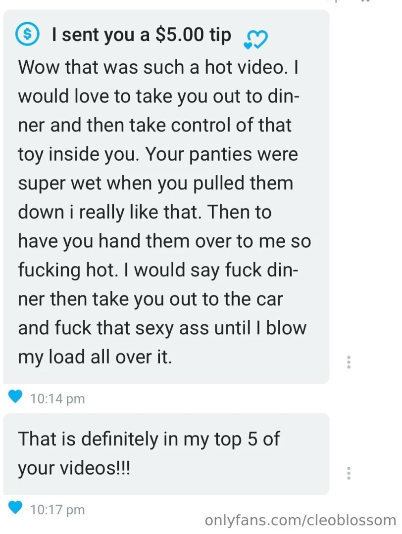 Under the table date night ends in a facial i love being naughty with 