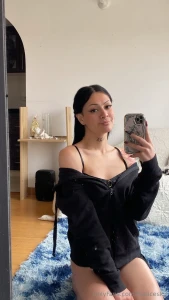 Was feeling cute in all black today