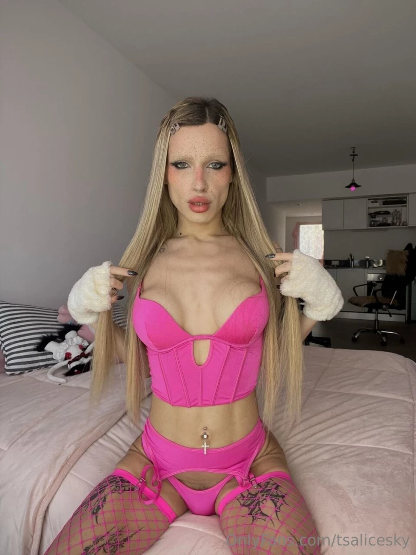 Advertising do u wanna khow what trans nikka hides under a plush toy 