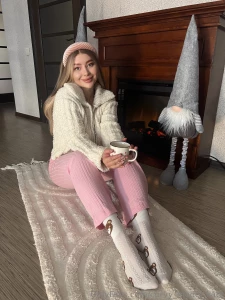 The holidays are over but there s still a gift by the fireplace how is