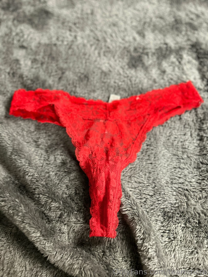 Selling the panties used for the shoot message me if you re interested 