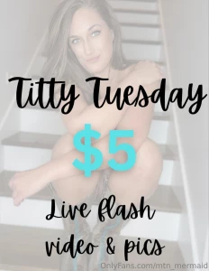 It s titty tuesday baby let me bless you