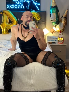 The bunny costume for a special night