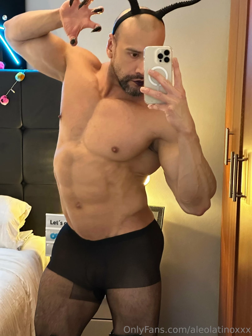 The monster is giving me pleasure 