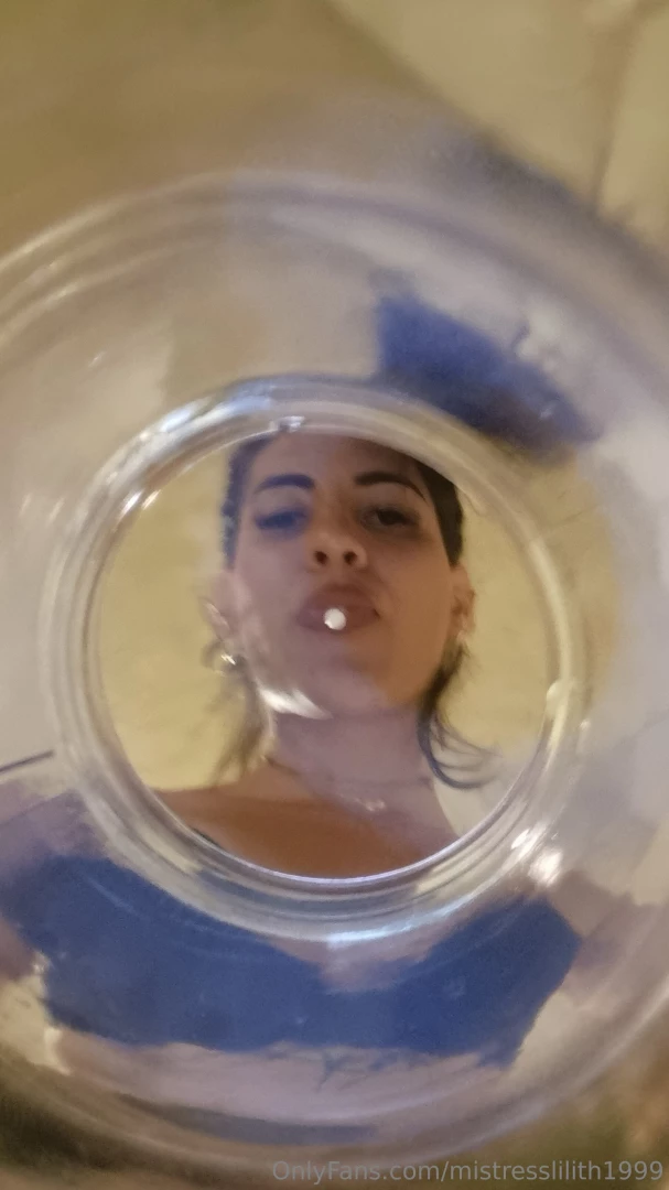 You little dump want to drink all the fluids out of me does my spit 