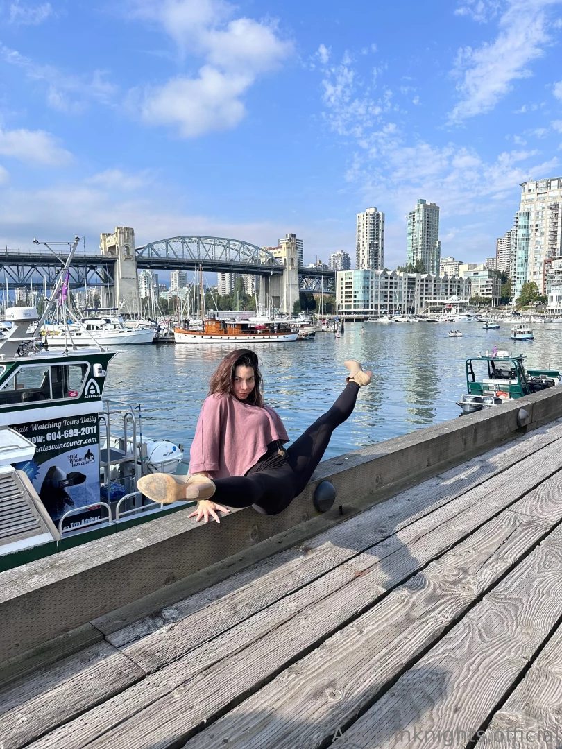 I think pics of me doing splits all around the globe is a worthy goal 