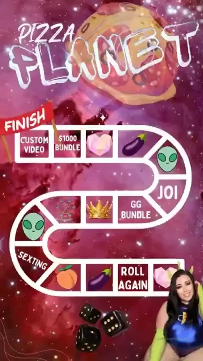 Can you get all the way to pizza planet roll the dice and win big 1 