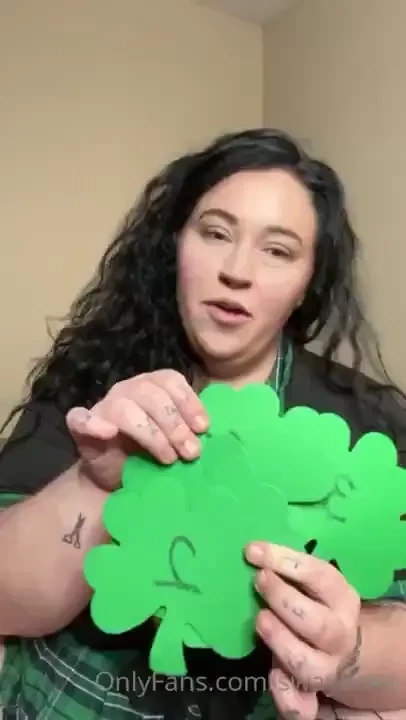 Who wants to be the first to pick my four leaf clover let s have a 
