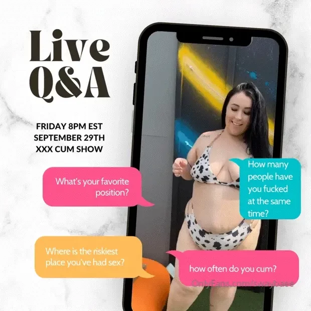 Live streaming tonight september 29th i know not everyone can make it 