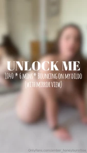 I ride my dildo nice and hard in front of my mirror you get to enjoy