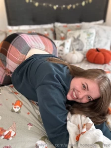 My bed is comfy and so is this booty