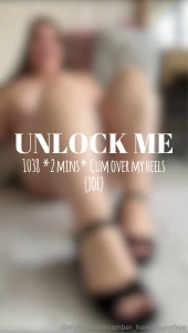 I m wearing your favourite heels today and i love to make you cum so