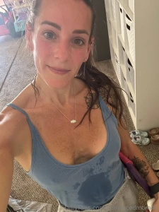 Post workout still no bra