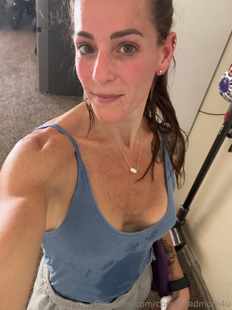 Post workout still no bra part 2 