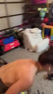 Not looking for form critique lol just working out all sweaty and part 11