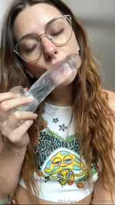 Do you like asmr i hope this sloppy wet dildo sucking asmr makes your