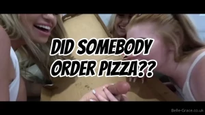 Karleystokes and i ordered pizza but then we forgot we didn t have any