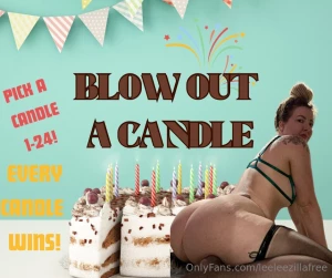 Omg my birthday cake is loaded with candles i really need a strong
