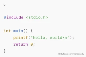 The hello world program became iconic because it s often the first