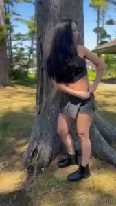 Found out how much she loves playing outside - t jackie s girlfriend