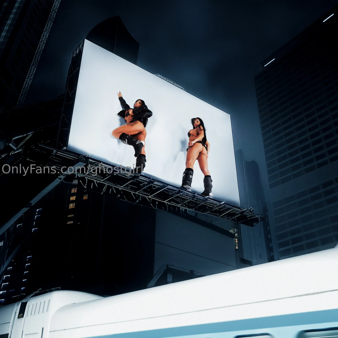 Ghost girl billboard 
