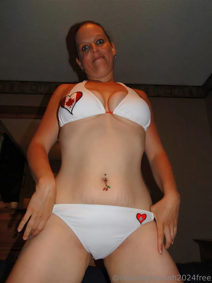Canada day eh 2010 - celebrating canada day in my canadian bikini with 