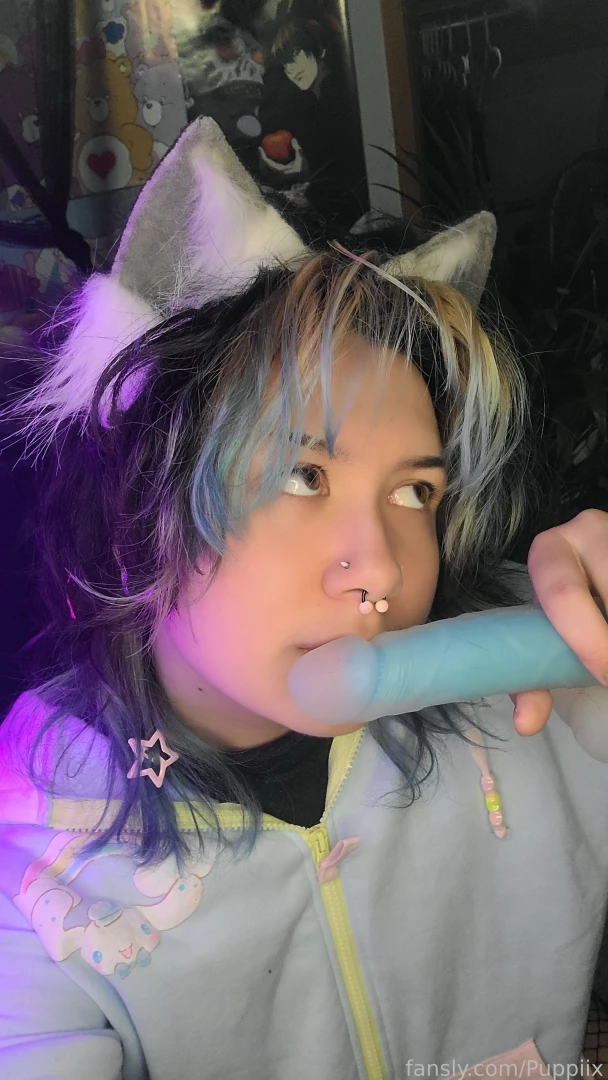 Desperate pup shows off his puppy parts puppyboy trans t4t ftm dogboy part 4 