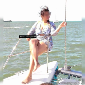 This floral bikini is barely clinging to me just like your