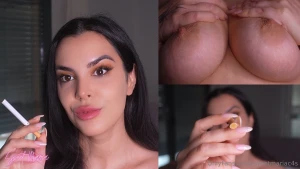 Fresh new pack of smokes and black filter topless darkside joi x