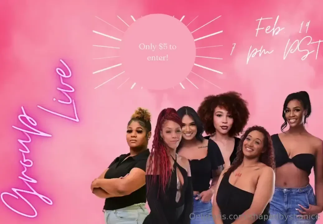 Hey sexies don t forget to tune in on our first ever group live sunday 