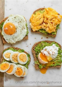 Avocado toast with an egg four ways which way is your favorite
