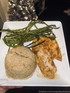 My dinner tonight with a glass of red wine