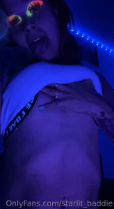 Want to cover me in glow paint