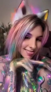 Psychedelic nude fox fun missed this one dm me fox