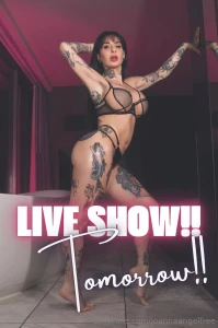 Come celebrate me i will be live for my birthday tomorrow night this