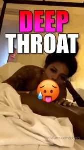 Deep throat i suck soooo deep and hard baby you can t last 5 min with part 2