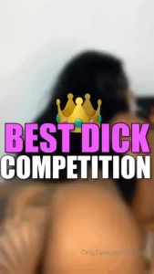 Best dick competition send me your cock and a 15 tip to enter see if