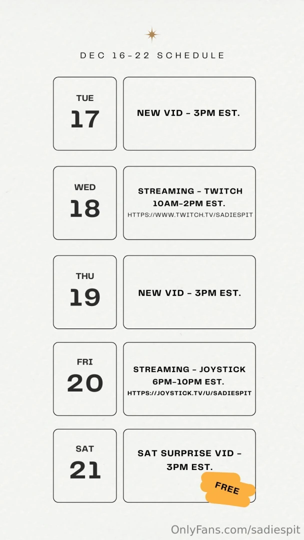 Hiya loveys starting today i will be posting weekly content and 