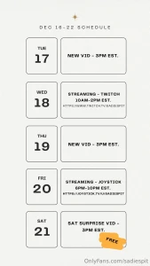 Hiya loveys starting today i will be posting weekly content and