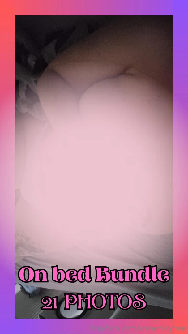 I just posted a new bundle on my main page onlyfans com snowmixy i 