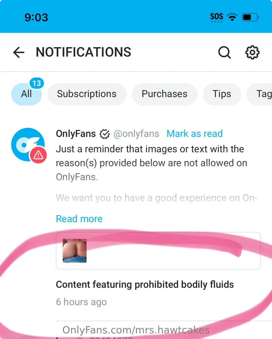 This site is acting up they gave me a warning over a hump video where 