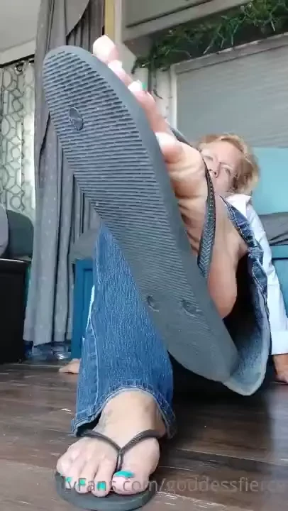 You were meant to be my foot slave 