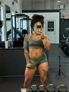 Todays workout was a hot and sweaty one