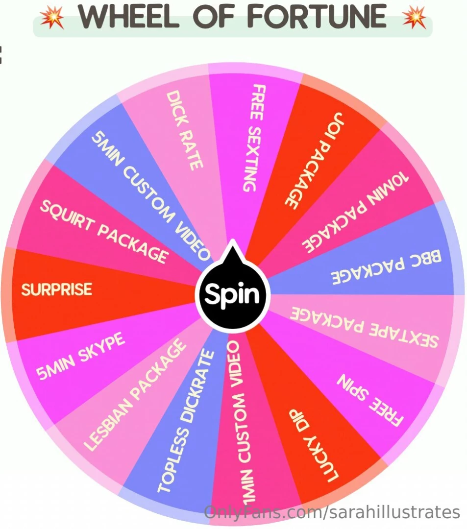 Time to spin the wheel of fortune 10 per spin you can spin as many 
